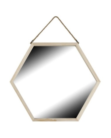 Miroir en bois massif 48x41,5