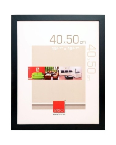 Cadre photo bois massif wengé 40x25