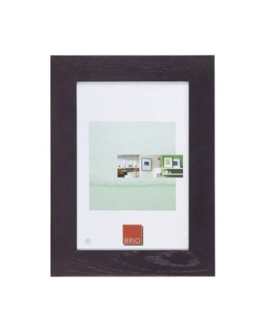 Cadre photo bois massif wengé 10x15
