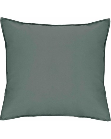 Taie d'oreiller coton gris 50x70 cm