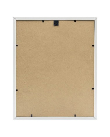 Cadre photo doré résine plastique 24x30