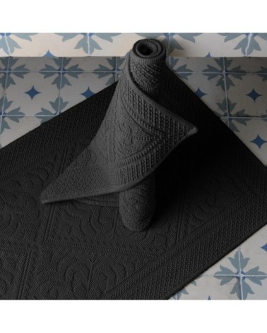 Tapis de Bain  en coton carbone 70 x 140
