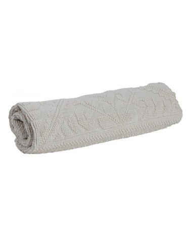 Tapis de Bain  en coton lin 70 x 140