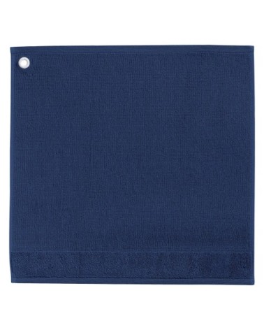 Essuie-mains illet  en coton encre 50 x 50