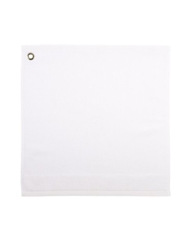 Essuie mains illet  en coton blanc 50 x 50