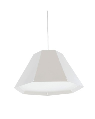 Suspension blanche câble 2m