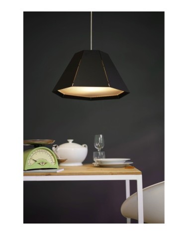 Suspension noire câble 2m