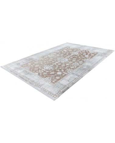 Tapis ethnique vintage en acrylique beige 200x290