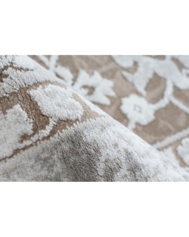 Tapis ethnique vintage en acrylique beige 200x290