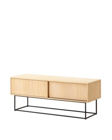 Buffet en bois nature L120cm