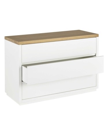 Commode blanche 3 tiroirs