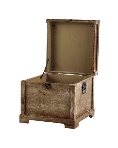 Coffre banc en sapin