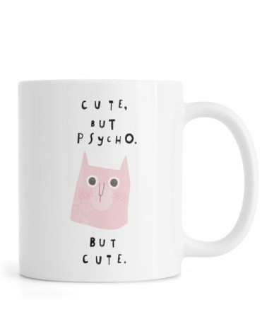 Mug en céramique en blanc & noir