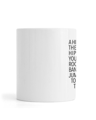 Mug en céramique en blanc & noir