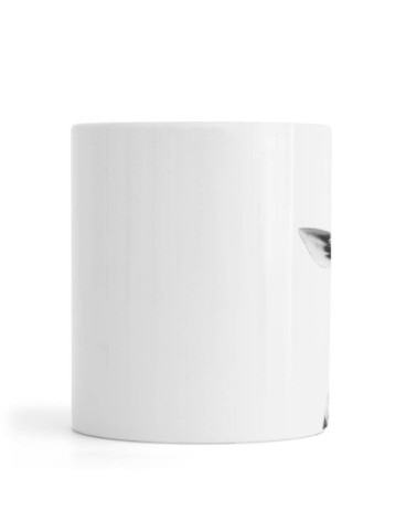 Mug en céramique en blanc & noir