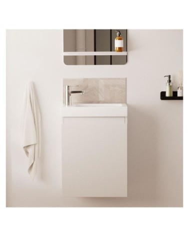 Meuble lave-mains suspendu 41 cm