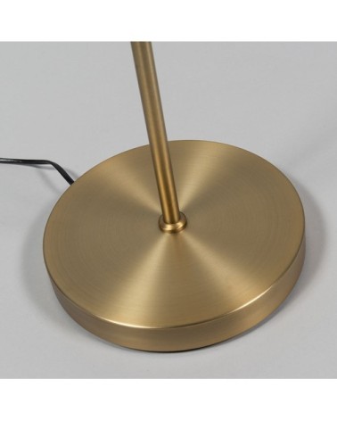 Lampadaire en acier bronze