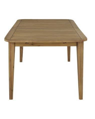 Table de jardin extensible en bois d'acacia massif 8/12 personnes