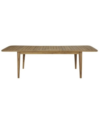 Table de jardin extensible en bois d'acacia massif 8/12 personnes