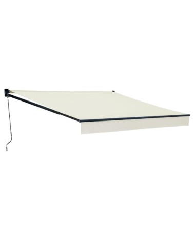 Store banne 3,5 × 3m toile beige