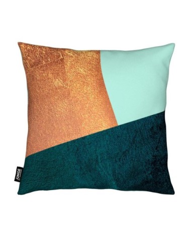 Coussin en microfibre en multicolore 50x50