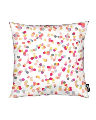 Coussin en microfibre en multicolore 50x50