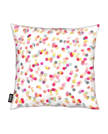 Coussin en microfibre en multicolore 50x50