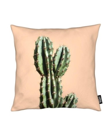 Coussin en microfibre en vert &  40x40