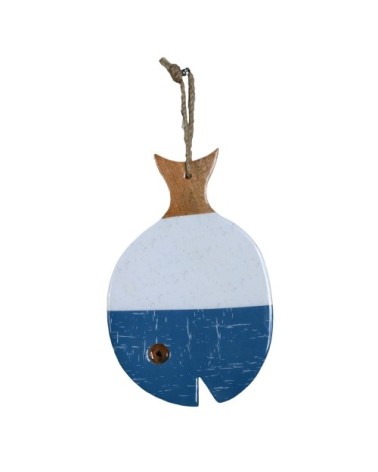 Planche à découper décorative 25 cm  bleu 25x16x3 cm