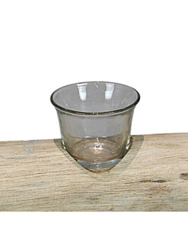 Photophore en forme poisson  naturel 46x7x9 cm