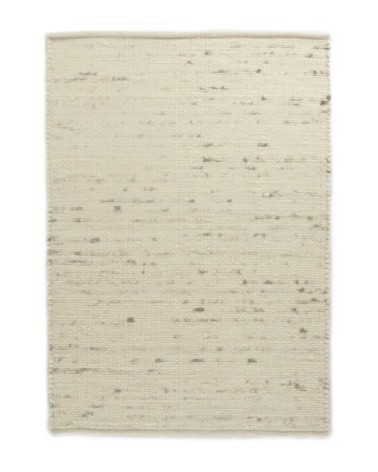 Tapis tissé à la main en laine naturelle naturel 70x240