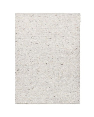 Tapis tissé à la main en laine naturelle naturel 120x180