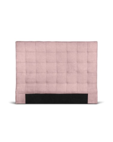 Tête de lit capitonnée en tissu MEGAN -  Rose, Largeur - 160 cm