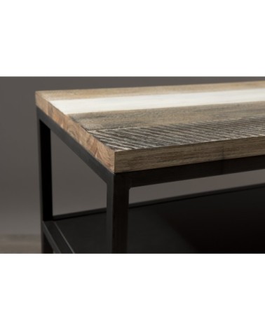 Console avec tablette bois