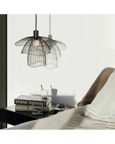 Suspension métal filaire cuivre D30cm