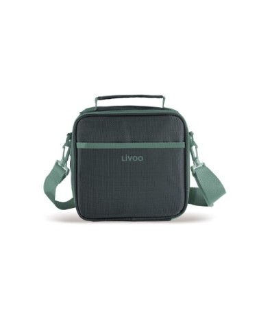 Sac à repas isotherme lunch box en polyester vert