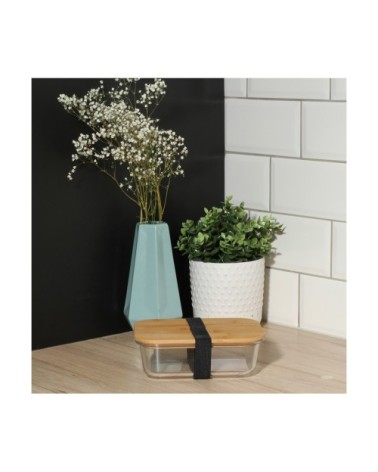 Lunch box en bambou transparent