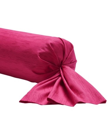 Taie de traversin imprimée en lyocell rouge 85x185