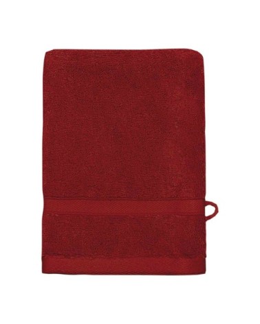 Lot de 3 gants de toilette 600 gr/m²  cardinal 16x22 cm