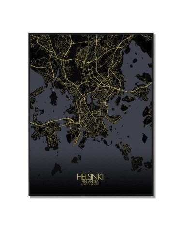 ST MALO - Carte Relief City Map