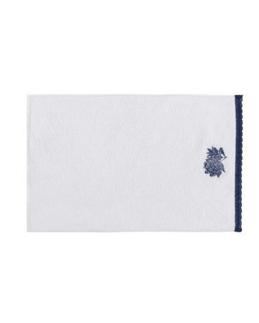 Serviette invite coton 40x60 cm blanc