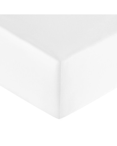 Drap housse coton 140x190 cm colombe