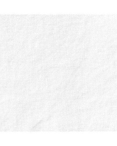 Housse de couette lin 140x200 cm blanc