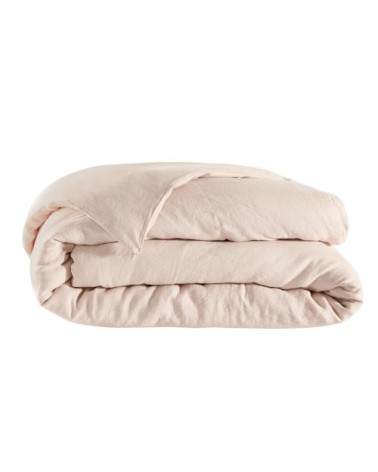 Housse de couette lin 260x240 cm nude