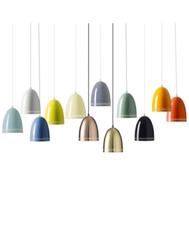 Suspension métal vert D16cm