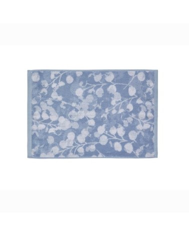 Serviette invite coton 40x60 cm bleu clair