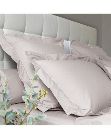 Taie d'oreiller coton 65x65 cm ecaille