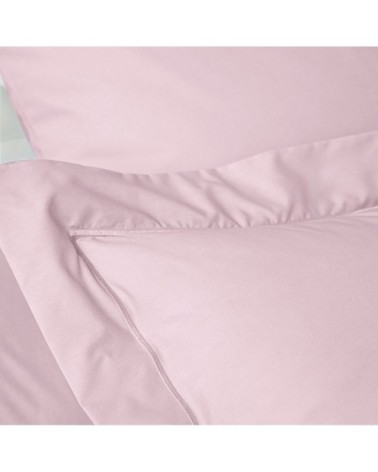 Taie d'oreiller coton 65x65 cm o de rose