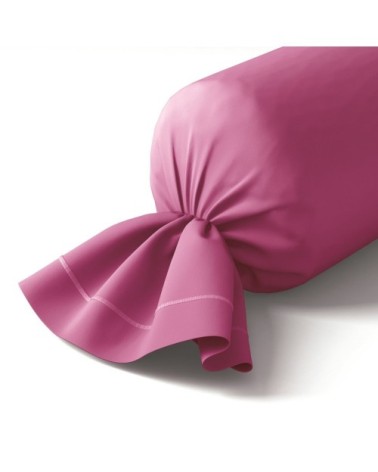 Taie de traversin coton 43x210 cm clématite