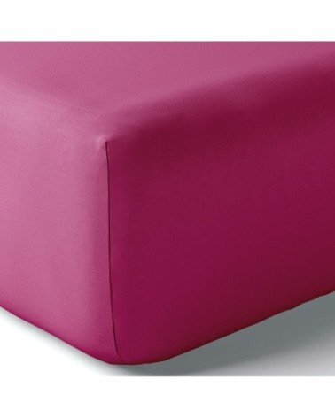 Drap housse coton 180x200 cm clématite